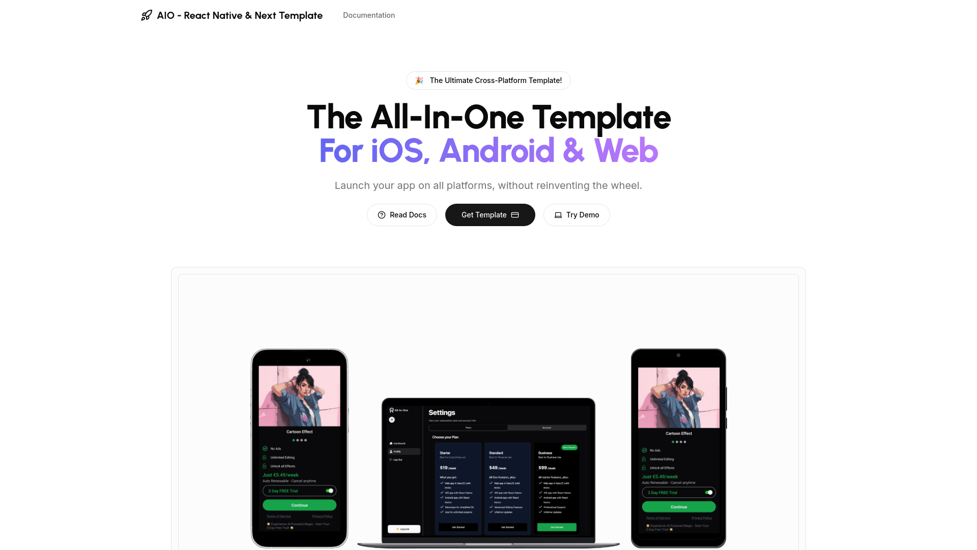 Screenshot of All In One Dev