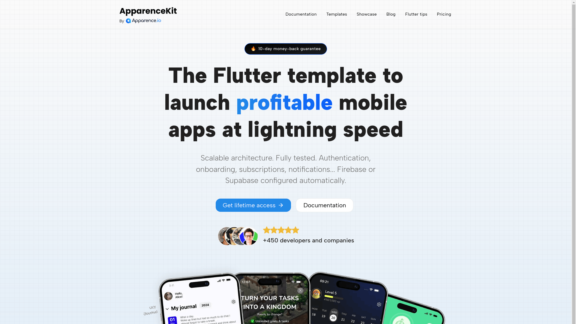 Screenshot of ApparenceKit