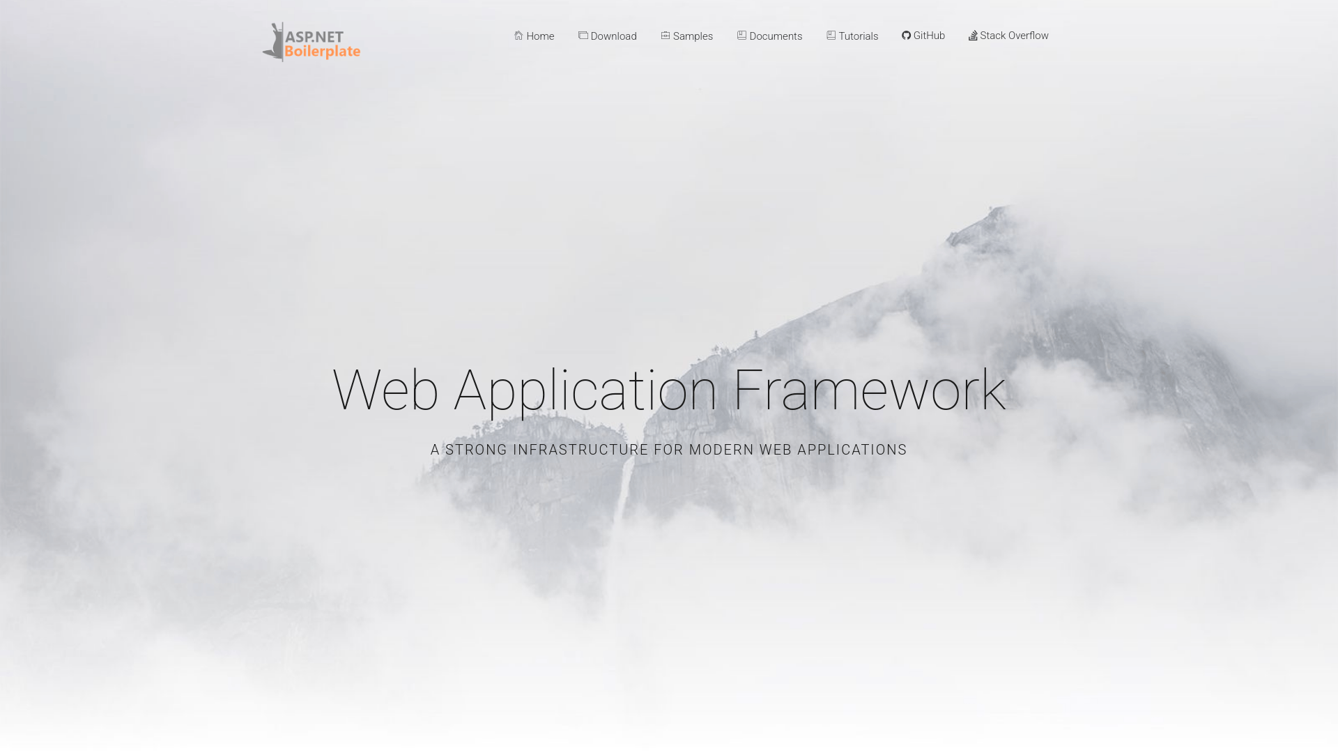 Screenshot of ASP.Net Boilerplate