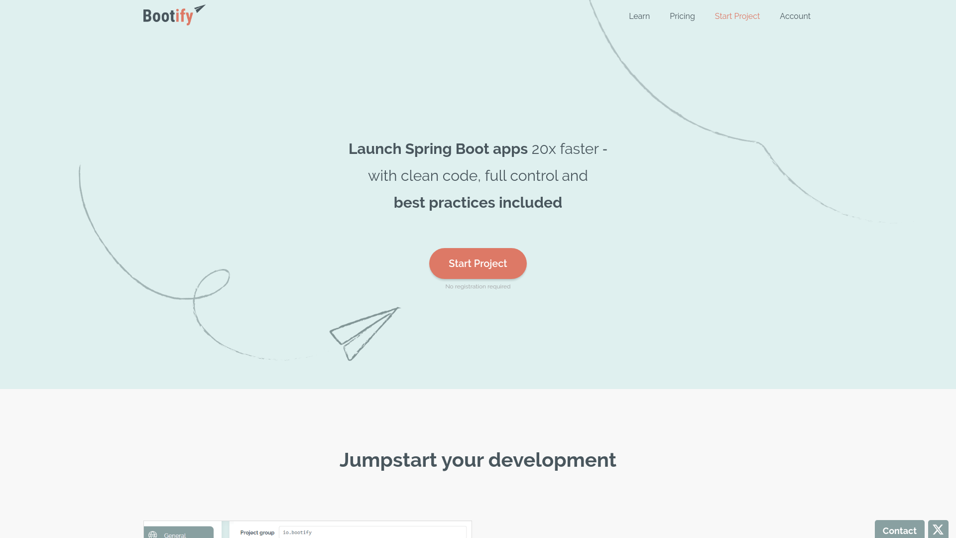 Screenshot of Bootify
