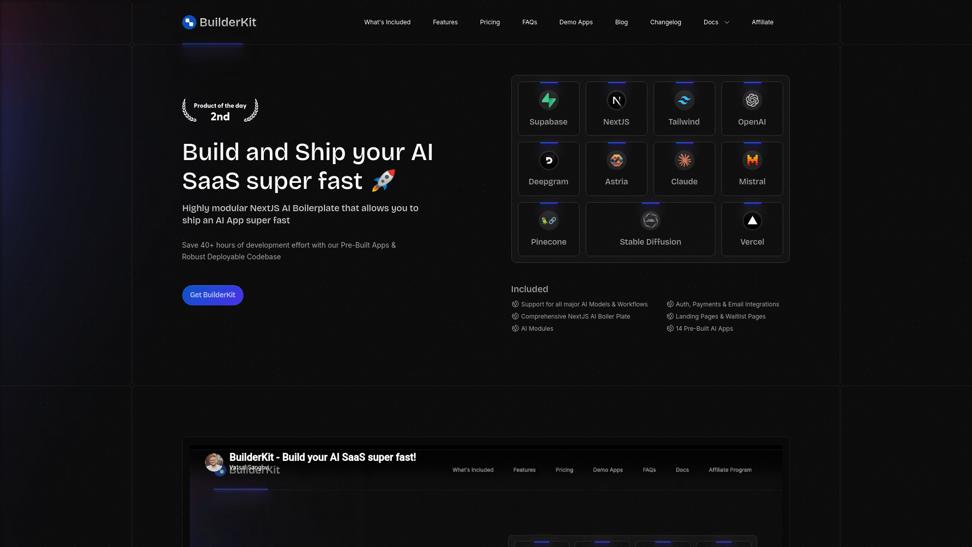 Screenshot of BuilderKit