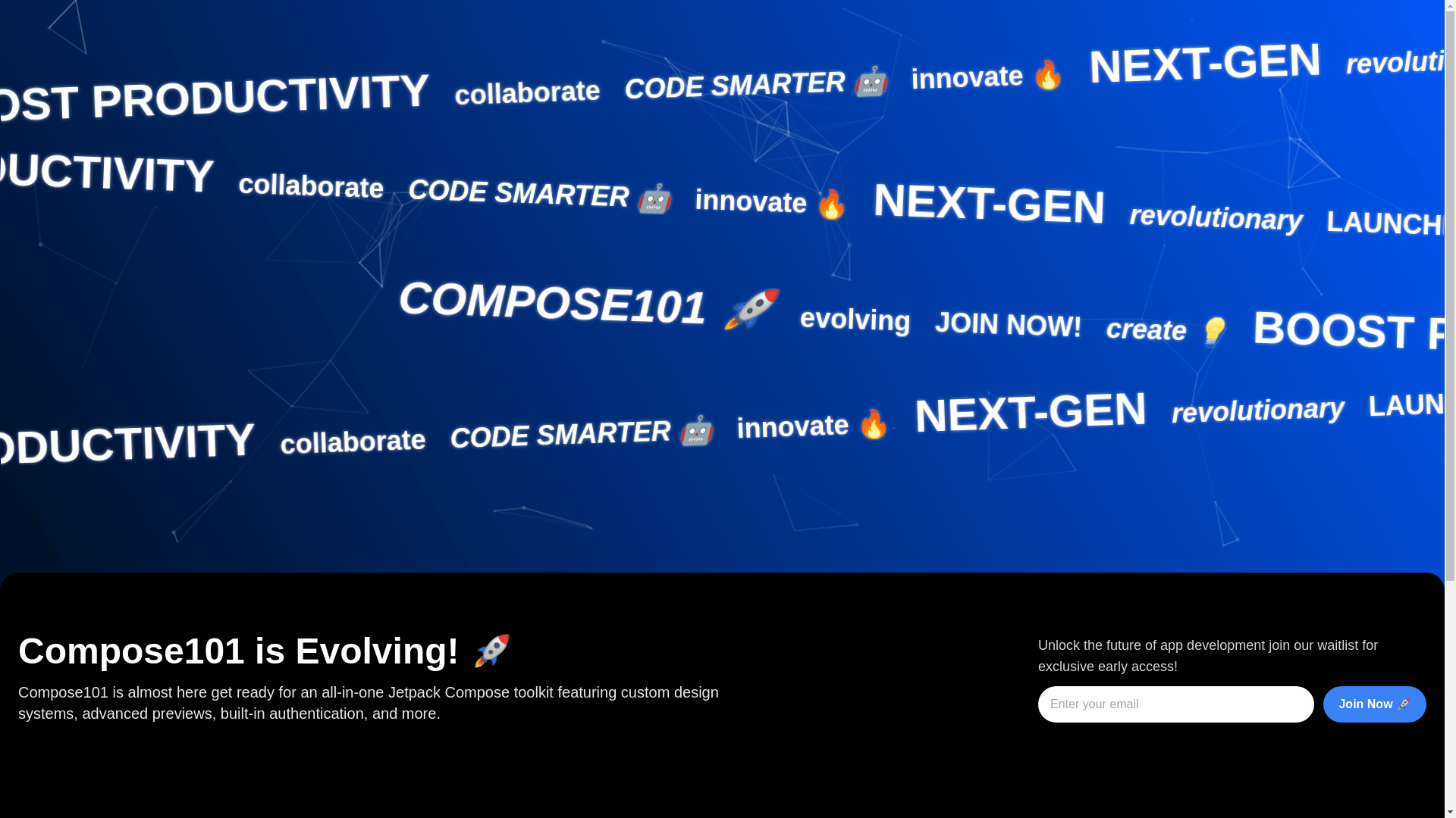 Screenshot of Compose