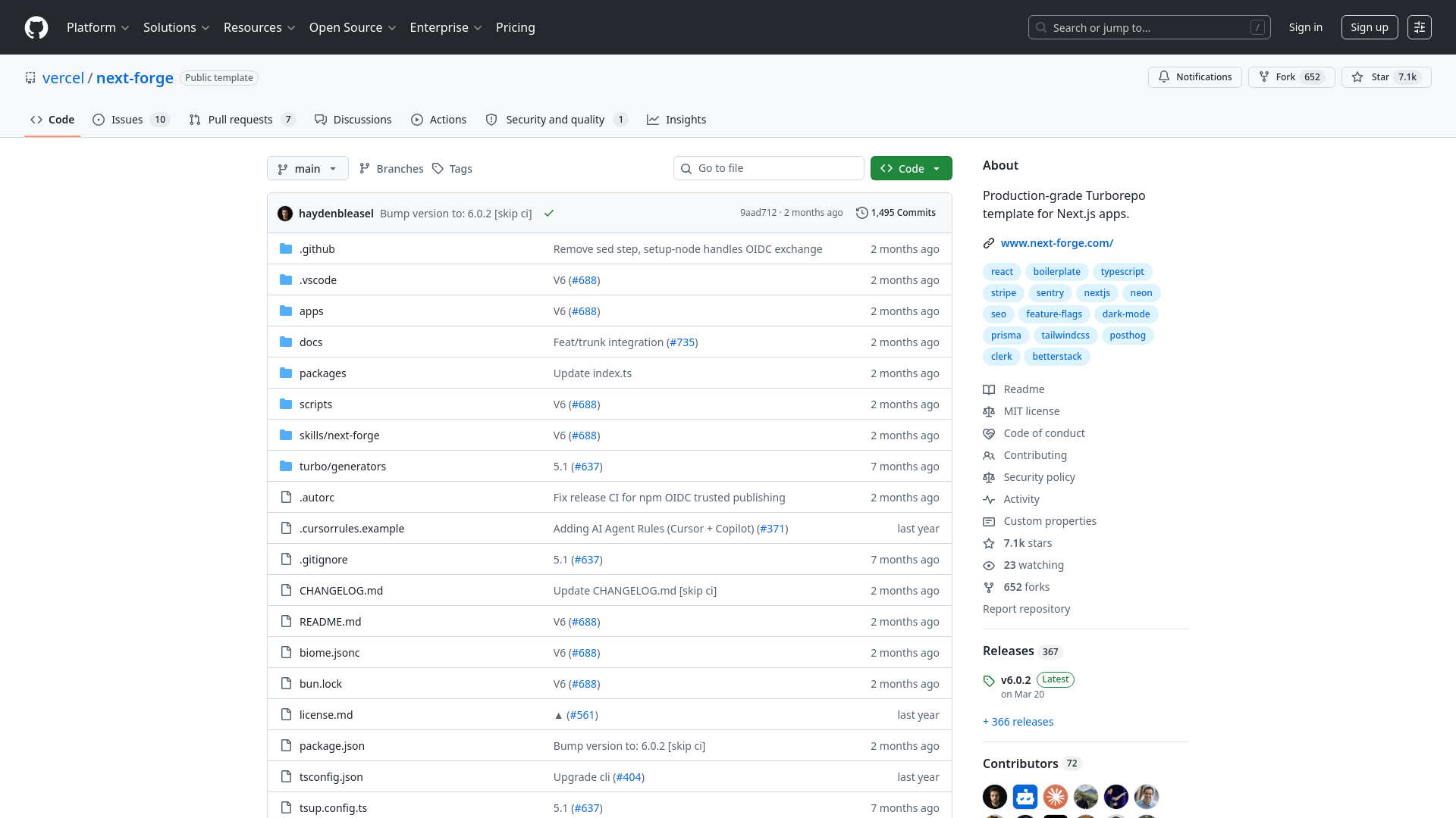 Screenshot of Next Forge