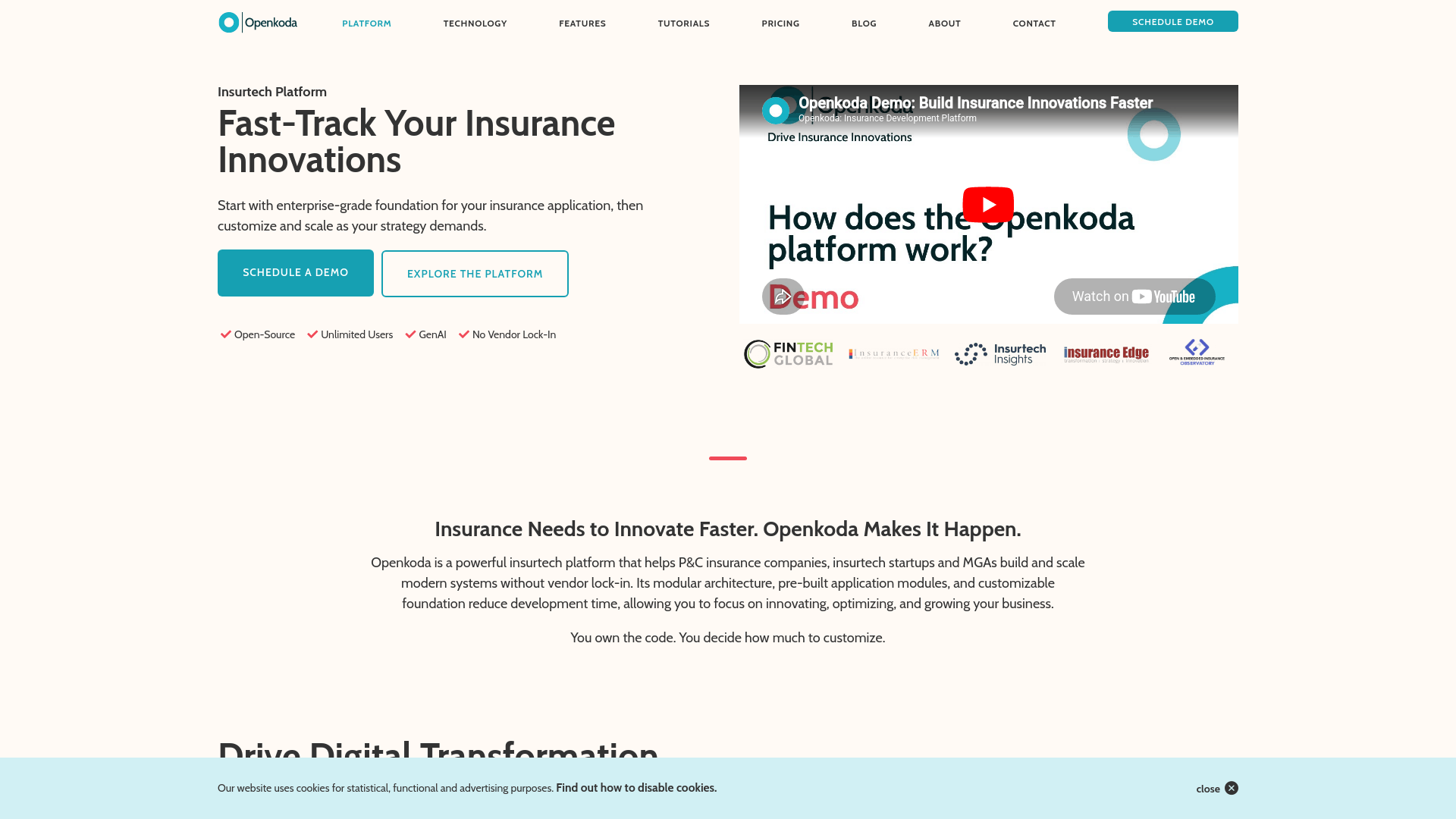 Screenshot of Openkoda