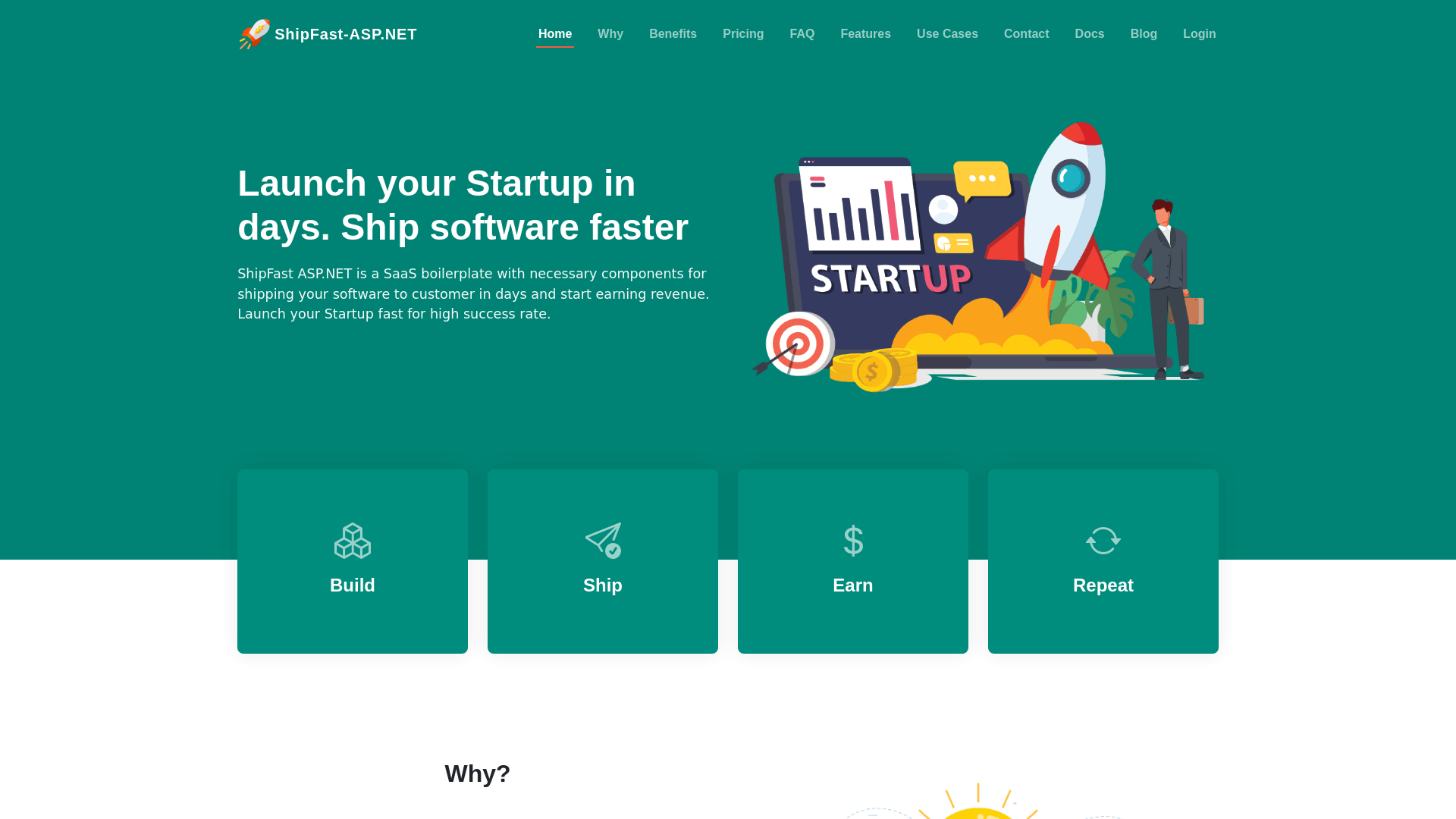 Screenshot of ShipFast ASP